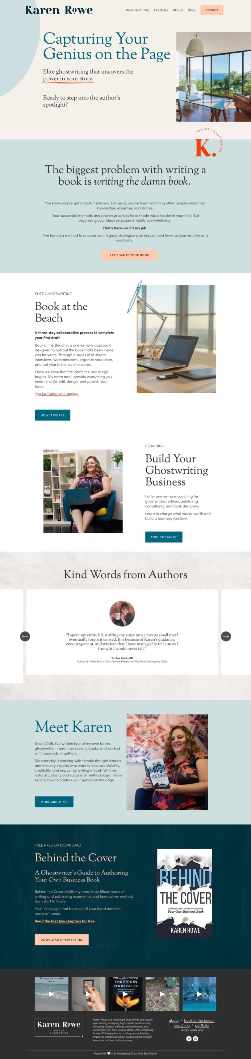 Karen Rowe website