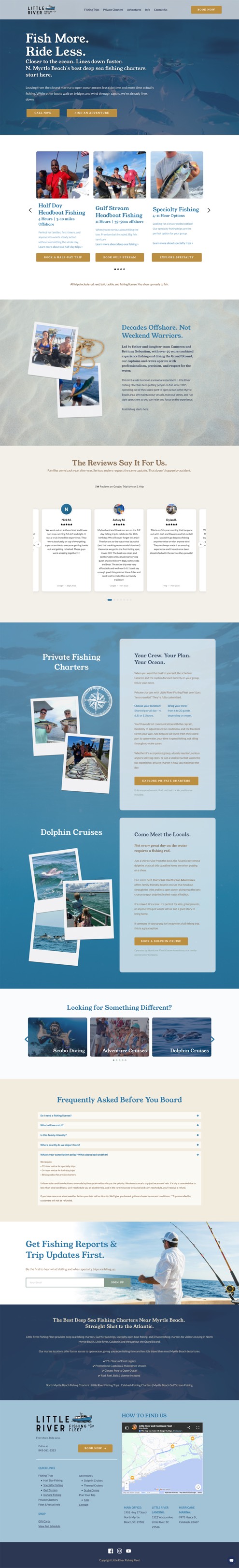 Little River Fishing Fleet website
